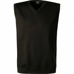 Großhandel ❤️ OLYMP Pullunder Modern Fit 0150/50/68 Merinowolle waschbar, Schwarz ❤️