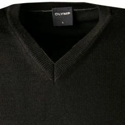 Großhandel ❤️ OLYMP Pullunder Modern Fit 0150/50/68 Merinowolle waschbar, Schwarz ❤️ -Pullover & Strickjacken Verkäufe 115589 norm2