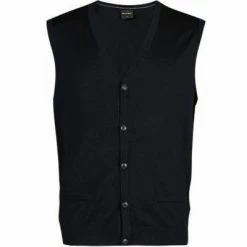 Beste Bewertungen von 🔥 OLYMP Weste Modern Fit 0150/55/18 Strickweste, Merinowolle, Marine 🔥