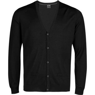Blitzangebot ✨ OLYMP Cardigan Modern Fit 0150/30/68 Merinowolle, Schwarz 🔔 3 Blitzangebot ✨ OLYMP Cardigan Modern Fit 0150/30/68 Merinowolle, Schwarz 🔔