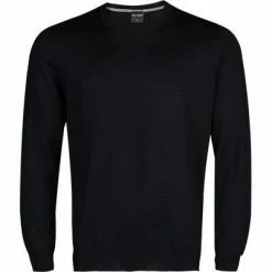 Blitzangebot 💯 OLYMP Pullover Modern Fit 0150/11/18 Merinowolle, Dunkelblau, Marine ✨