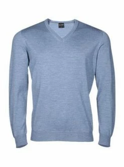 Beste Bewertungen von 🤩 OLYMP V-Pullover Merinowolle 0150/10/11 Modern Fit, Bleu 😉