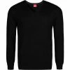 Billig 🤩 OLYMP V-Pullover 0151/10/68 Casual Body Fit, Merinowolle-Seide, Schwarz 🥰 -Pullover & Strickjacken Verkäufe 138618 norm