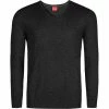 Brandneu 🌟 OLYMP V-Pullover 0151/10/67 Casual Body Fit, Schurwolle-Seide, Anthrazit meliert, Anthrazit 🛒 -Pullover & Strickjacken Verkäufe 138757 norm