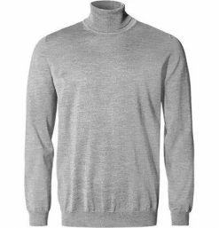 Brandneu 👏 John Smedley Rollkragen Cherwell silver Rollkragenpullover, Slim Fit, Merino Extrafine, Grau meliert 💯