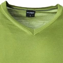 Angebote ⭐ OLYMP Casual Modern Fit V-Pullover 0150/10/40 Merinowolle, Limette, Hellgrün 🧨 -Pullover & Strickjacken Verkäufe 165137 norm2