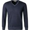 Großhandel 🥰 Gran Sasso V-Pullover 55115/22792/905 Schurwolle, Marineblau meliert, Marine 😀 -Pullover & Strickjacken Verkäufe 166435 master