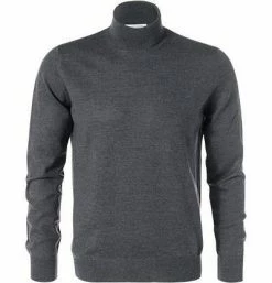 Bestpreis 👏 Gran Sasso Rolli 55157/14290/098 Rollkragenpullover, Merinowolle, Anthrazit ❤️
