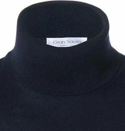 Brandneu ✔️ Gran Sasso Rolli 55157/14290/598 Rollkragenpullover, Merinowolle, Nachtblau ⭐ -Pullover & Strickjacken Verkäufe 166539 norm2