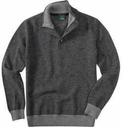 Coupon 🎉 Henry Cotton's Troyer 9227501/97241/993 Schurwolle, Grau ⭐