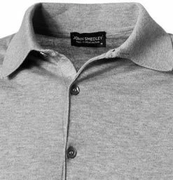 Bestes Angebot ✨ John Smedley Pullover Adrian/silver Standard Fit, Sea Island Cotton, Silbergrau meliert 👏 -Pullover & Strickjacken Verkäufe 192123 norm2