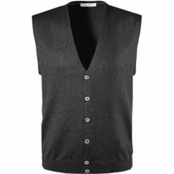 Beste Bewertungen von 😍 Gran Sasso Weste 58182/14296/098 Strickweste, Schurwolle, Anthrazit 💯