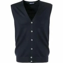Besorgen 👍 Gran Sasso Weste 58182/14296/598 Strickweste, Schurwolle, Nachtblau 🧨