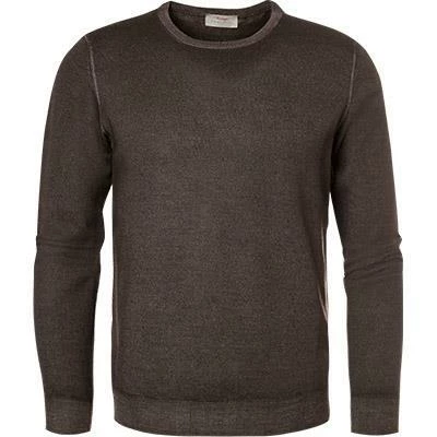 Billig 💯 Gran Sasso Pullover 55167/22792/308 Merinowolle, Graubraun meliert, Braun ⌛ 3 Billig 💯 Gran Sasso Pullover 55167/22792/308 Merinowolle, Graubraun meliert, Braun ⌛
