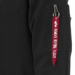 Beste Bewertungen von 😀 ALPHA INDUSTRIES Sweatshirt X-Fit 158320/03 Baumwolle, Schwarz, Black 🎉 -Pullover & Strickjacken Verkäufe 225453 norm3