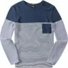 Neu 🛒 HUGO BOSS Pullover Garwood 50308242/415 Slim Fit, Baumwolle, Marineblau-weiß gestreift, Navy 🤩