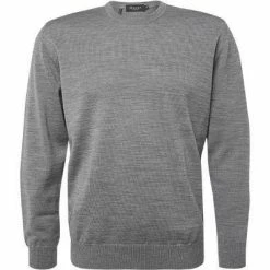 Großhandel 😍 Maerz Pullover 490500/544 Merinowolle, Mittelgrau 👍