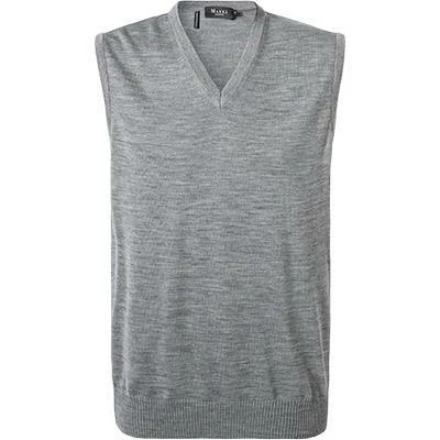 Brandneu ⌛ Maerz V-Pullunder 460000/544 Merinowolle, Grau meliert, Mittelgrau 👏 3 Brandneu ⌛ Maerz V-Pullunder 460000/544 Merinowolle, Grau meliert, Mittelgrau 👏