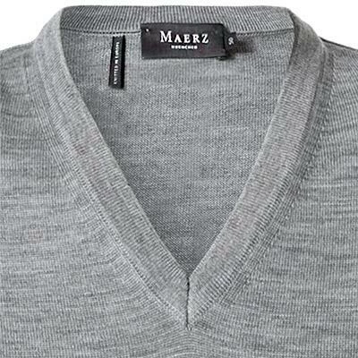 Brandneu ⌛ Maerz V-Pullunder 460000/544 Merinowolle, Grau meliert, Mittelgrau 👏 4 Brandneu ⌛ Maerz V-Pullunder 460000/544 Merinowolle, Grau meliert, Mittelgrau 👏 – Bild 2