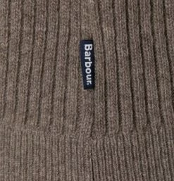Coupon 🛒 Barbour Troyer Holden military marl MKN0837OL76 Wolle, Beige meliert 🎁 -Pullover & Strickjacken Verkäufe 248831 norm4