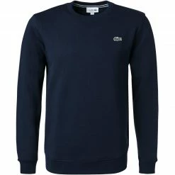 Angebote 🥰 LACOSTE Pullover SH7613/166 Sweatshirt, Baumwolle, Navy, Marine 👍