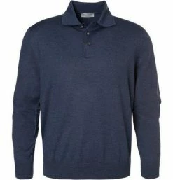 Bester Verkauf 🎉 Gran Sasso Pullover 55112/14200/597 Merinowolle, Navy meliert, Dunkelblau 😍
