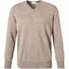 Aktion 🥰 Gran Sasso V-Pullover 55115/15590/030 Reines Kaschmir, Beige meliert, Beige 👏 -Pullover & Strickjacken Verkäufe 254460 norm