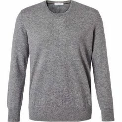 Angebote 😀 Gran Sasso RH-Pullover 55167/15590/072 Reines Kaschmir, Mittelgrau meliert, Grau 🔥