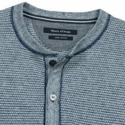 Rabatt 👍 Marc O'Polo Pullover 724/5038/60028/873 Leinen-Baumwolle, Navy meliert, Moonblue 😍 -Pullover & Strickjacken Verkäufe 265884 norm2