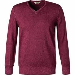 Großhandel ❤️ Gran Sasso V-Pullover 55115/22792/607 Schurwolle, Brombeere meliert, Brombeere 🔥 -Pullover & Strickjacken Verkäufe 272394 norm