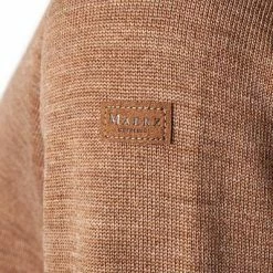 Bestes Angebot ⌛ Maerz V-Pullover 490400/170 Merinowolle, Karamell meliert, Caramel ❤️ -Pullover & Strickjacken Verkäufe 274001 norm3