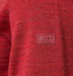 Neu 🔥 Maerz Rollkragen-Pullover 490600/482 Rollkragenpullover, Merinowolle, Kirschrot meliert, Tomatenrot 🛒 -Pullover & Strickjacken Verkäufe 274047 norm3