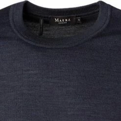 Bestpreis ⭐ Maerz Pullover 490500/353 Merinowolle, Dunkelblau 🔥 -Pullover & Strickjacken Verkäufe 274054 norm2