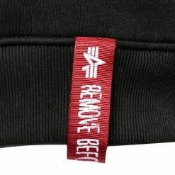 Aktion ✔️ ALPHA INDUSTRIES Pullover Basic 178302/03 Sweatshirt, Baumwolle, Schwarz, Black ✨ -Pullover & Strickjacken Verkäufe 274508 norm3