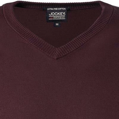 Neu 🔔 Jockey V-Pullover 40040/392 Baumwolle, Bordeaux 👏 4 Neu 🔔 Jockey V-Pullover 40040/392 Baumwolle, Bordeaux 👏 – Bild 2