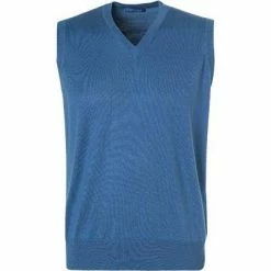 Bestes Angebot 👏 Cipriani Pullunder BR33/3666/486 Seide-Baumwolle, Blau, Navy ✨