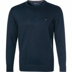 Großhandel ⭐ Tommy Hilfiger Pullover MW0MW04978/403 Baumwolle-Seide, Nachtblau ⭐
