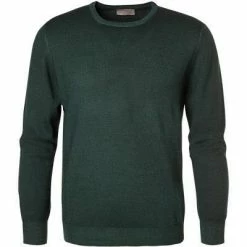 Neu ⭐ Gran Sasso Pullover 55167/22792/606 Schurwolle, Smaragdgrün meliert, Grün 👍