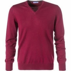 Besorgen 🎉 Gran Sasso V-Pullover 55115/14290/285 Schurwolle, Bordeaux 🛒
