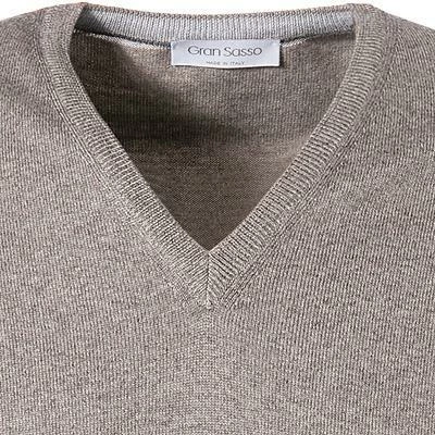 Bestpreis 😍 Gran Sasso V-Pullover 55115/14290/140 Schurwolle, Hellbraun meliert, Hellbraun 😉 4 Bestpreis 😍 Gran Sasso V-Pullover 55115/14290/140 Schurwolle, Hellbraun meliert, Hellbraun 😉 – Bild 2