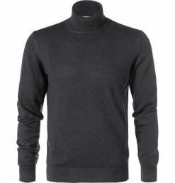 Coupon 😍 Gran Sasso Pullover 55117/22792/914 Rollkragenpullover, Schurwolle, Anthrazit meliert, Anthrazit ✨