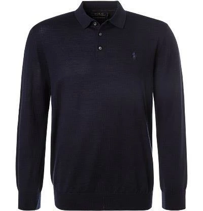 Budget 🌟 Polo Ralph Lauren Pullover 710716489/001 Merinowolle, Dunkelblau, Nachtblau 🎉 3 Budget 🌟 Polo Ralph Lauren Pullover 710716489/001 Merinowolle, Dunkelblau, Nachtblau 🎉