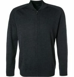 Großhandel 👏 Maerz Strickjacke 585600/591 Cardigan, Merinowolle, Anthrazit 🛒
