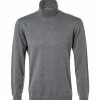 Coupon 🎁 RAGMAN Pullover 240870/015 Rollkragenpullover, Merinowolle, Hellgrau meliert, Mittelgrau 🔥 -Pullover & Strickjacken Verkäufe 306665 norm