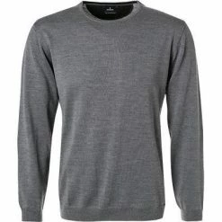 Großhandel 🎁 RAGMAN Pullover 240880/015 Merinowolle, Hellgrau meliert, Mittelgrau ✨