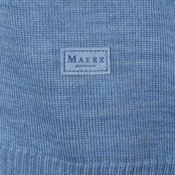 Bestes Angebot ⌛ Maerz Pullunder 460000/316 Schurwolle, Rauchblau meliert, Blau ✨ -Pullover & Strickjacken Verkäufe 310877 norm3