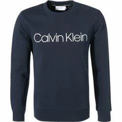 Großhandel 😍 Calvin Klein Sweatshirt K10K104059/407 Baumwolle, Navy, Nachtblau 🎁