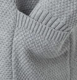 Bester Verkauf 😉 Jockey Strickjacke 40045/990 Stricksakko, Baumwolle, Hellgrau, Grau 🎉 -Pullover & Strickjacken Verkäufe 321973 norm3