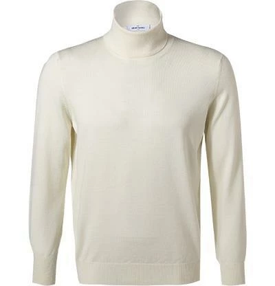 Budget ⌛ Gran Sasso Rolli 55157/14290/005 Rollkragenpullover, Merinowolle extrafein, Ecru, Creme 👍 4 Budget ⌛ Gran Sasso Rolli 55157/14290/005 Rollkragenpullover, Merinowolle extrafein, Ecru, Creme 👍 – Bild 2
