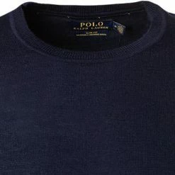 Rabatt ⌛ Polo Ralph Lauren Pullover 710714346/002 Slim Fit, Merinowolle waschbar, Navy 🤩 -Pullover & Strickjacken Verkäufe 327427 norm2